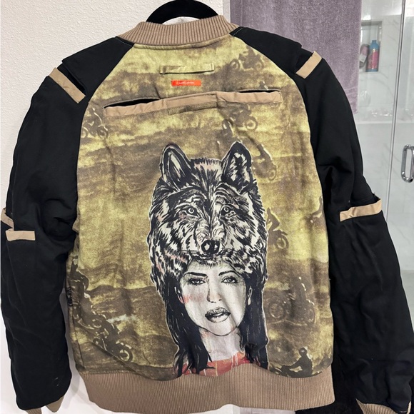 Men's and women’s Tan Bomber Unbreakable jacket!! - Picture 8 of 14